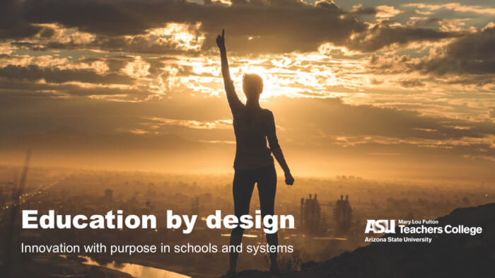 Education by design banner