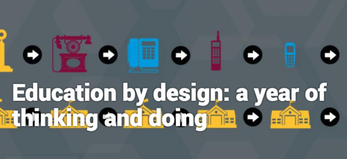 Education by design banner